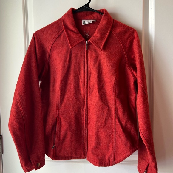 Ibex Women's Red Jacket. Small - Picture 1 of 8